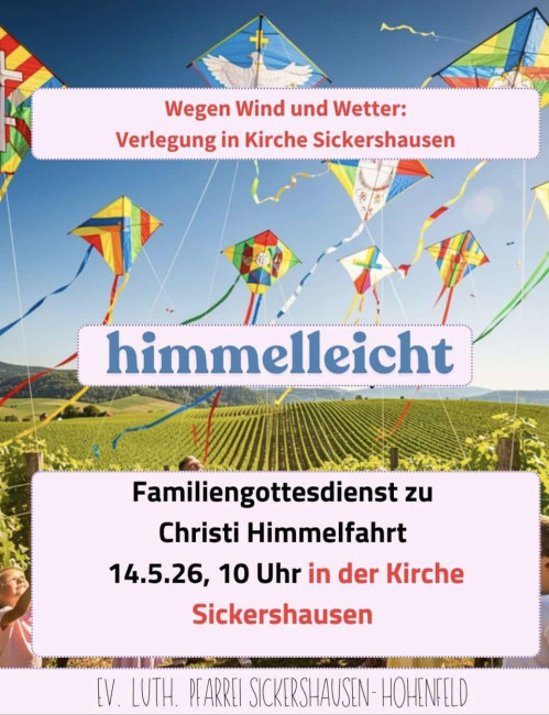 Christi Himmelfahrt 2026